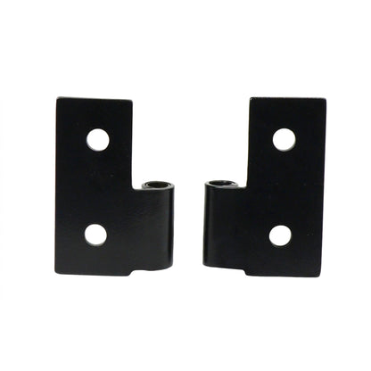 KENTROL JEEP CJ/YJ/TJ Lower Door Hinge Pair 76-06 CJ and Wrangler YJ/TJ Powdercoat Black Kentrol  50407