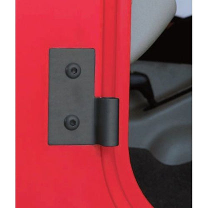 KENTROL JEEP CJ/YJ/TJ Lower Door Hinge Pair 76-06 CJ and Wrangler YJ/TJ Powdercoat Black Kentrol  50407