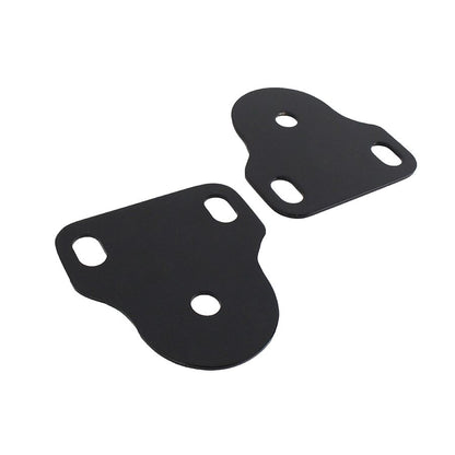 KENTROL Jeep CJ/YJ Interior Windshield Brackets Pair 76-95 CJ and Wrangler YJ Powdercoat Black Kentrol  50408
