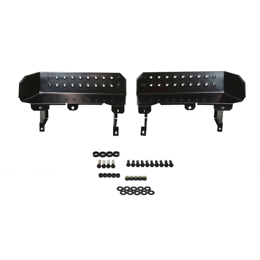 KENTROL Jeep CJ7/YJ Side Steps Pair 76-95 CJ7 Wrangler YJ Powdercoat Black Kentrol  50432