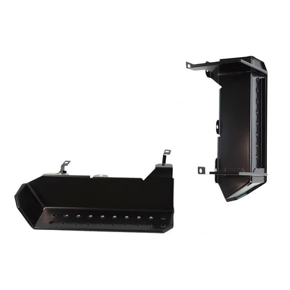 KENTROL Jeep CJ7/YJ Side Steps Pair 76-95 CJ7 Wrangler YJ Powdercoat Black Kentrol  50432