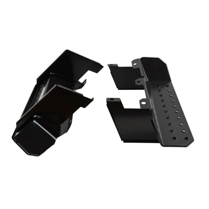 KENTROL Jeep CJ7/YJ Side Steps Pair 76-95 CJ7 Wrangler YJ Powdercoat Black Kentrol  50432