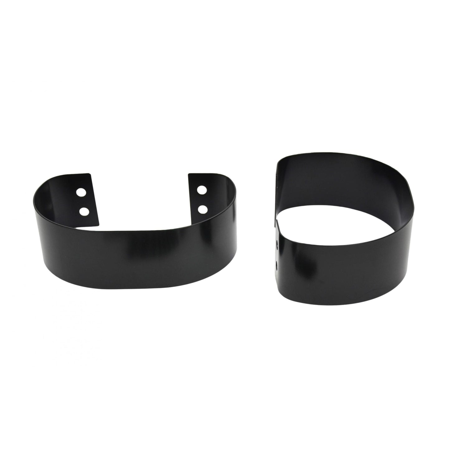 KENTROL Jeep CJ/YJ Bumperettes Pair 76-95 CJ and Wrangler YJ Powdercoat Black Kentrol  50438
