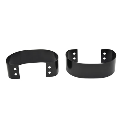 KENTROL Jeep CJ/YJ Bumperettes Pair 76-95 CJ and Wrangler YJ Powdercoat Black Kentrol  50438