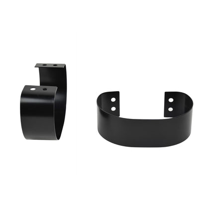 KENTROL Jeep CJ/YJ Bumperettes Pair 76-95 CJ and Wrangler YJ Powdercoat Black Kentrol  50438