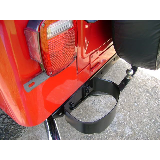 KENTROL Jeep CJ/YJ Bumperettes Pair 76-95 CJ and Wrangler YJ Powdercoat Black Kentrol  50438