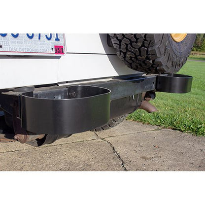 KENTROL Jeep CJ/YJ Bumperettes Pair 76-95 CJ and Wrangler YJ Powdercoat Black Kentrol  50438