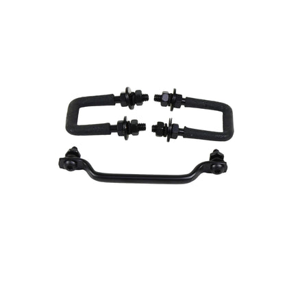 KENTROL Jeep YJ Windshield Tie Down Kit 87-95 Wrangler TJ Powdercoat Black Kentrol  50439