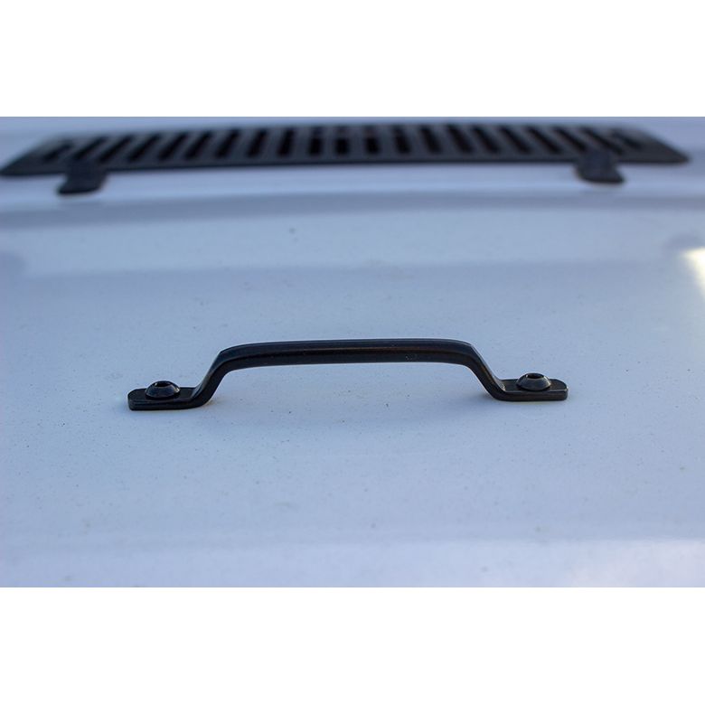 KENTROL Jeep YJ Windshield Tie Down Kit 87-95 Wrangler TJ Powdercoat Black Kentrol  50439