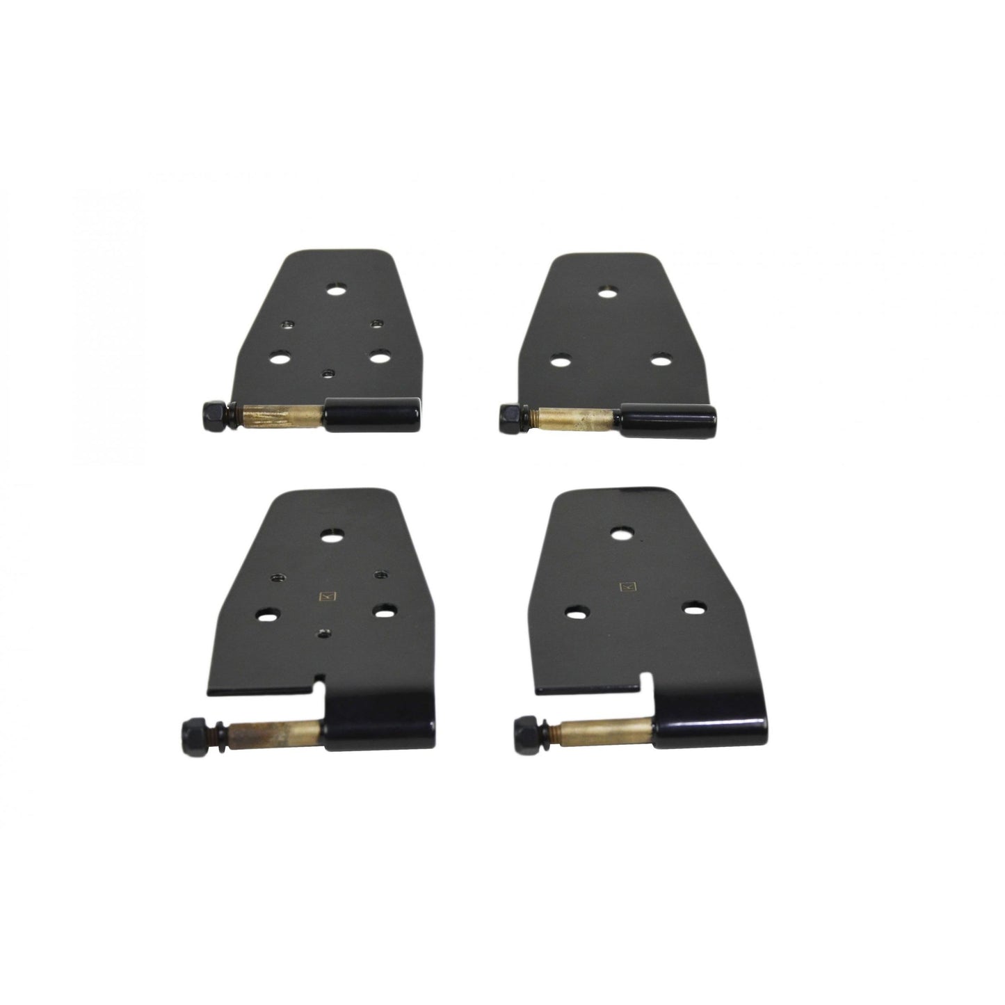 KENTROL Jeep YJ Door Hinge Set 4 Pieces 87-95 Wrangler TJ Powdercoat Black Kentrol  50441