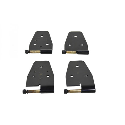 KENTROL Jeep YJ Door Hinge Set 4 Pieces 87-95 Wrangler TJ Powdercoat Black Kentrol  50441