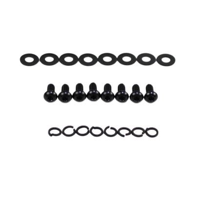 KENTROL Jeep YJ Tailgate Hinge Pair 87-95 Wrangler TJ Powdercoat Black Kentrol  50442