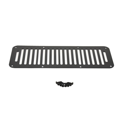 KENTROL Jeep YJ Hood Vent 8 Holes 87-95 Wrangler TJ Powdercoat Black Kentrol  50458