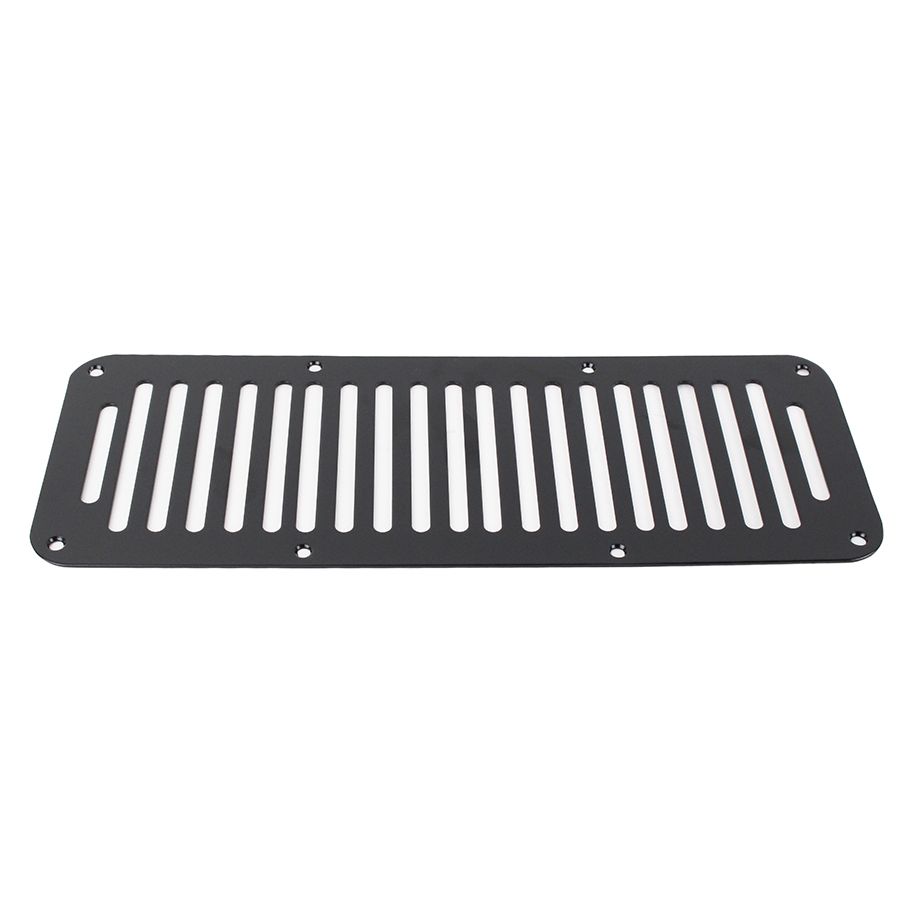KENTROL Jeep YJ Hood Vent 8 Holes 87-95 Wrangler TJ Powdercoat Black Kentrol  50458