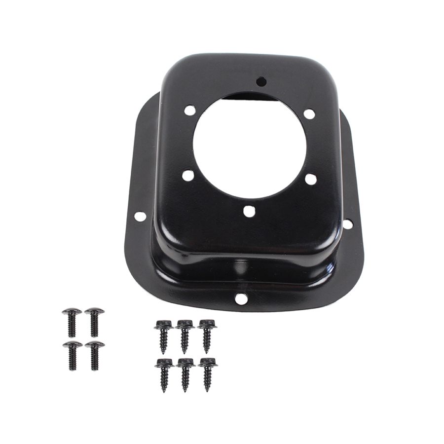 KENTROL Jeep CJ/YJ Gas Filler Neck 78-95 CJ and Wrangler YJ Powdercoat Black Kentrol  50468