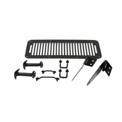 KENTROL Jeep CJ/YJ Hood Kit 78-95 CJ and Wrangler YJ Powdercoat Black Kentrol  50470