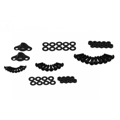 KENTROL Jeep CJ/YJ Hood Kit 78-95 CJ and Wrangler YJ Powdercoat Black Kentrol  50470