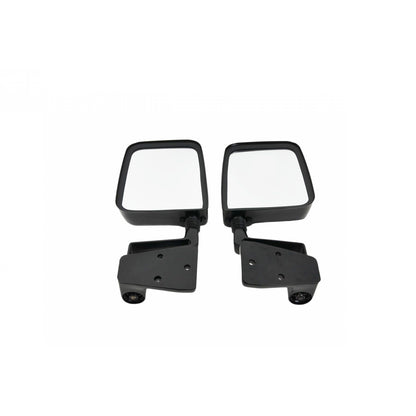 KENTROL Jeep YJ/TJ Mirror Kit Pair 88-06 Wrangler YJ/TJ Powdercoat Black Kentrol  50475