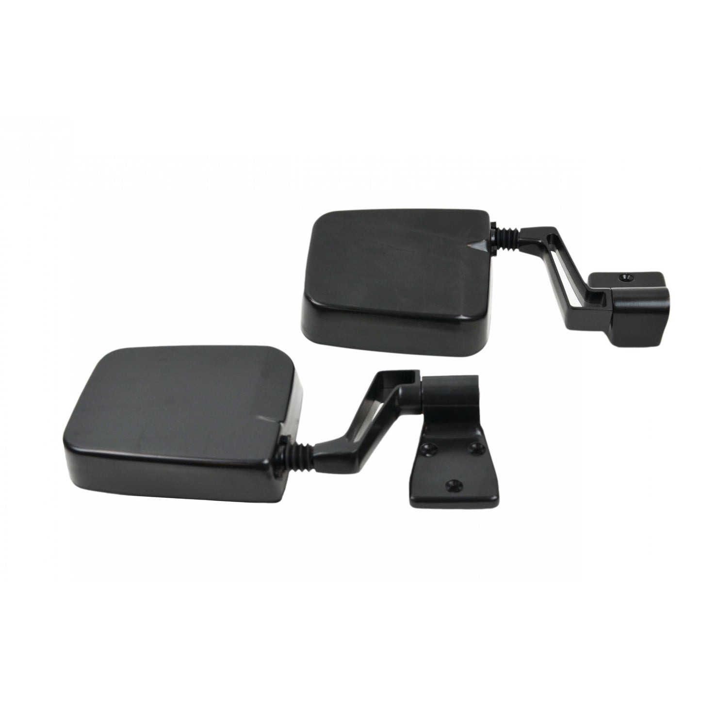 KENTROL Jeep YJ/TJ Mirror Kit Pair 88-06 Wrangler YJ/TJ Powdercoat Black Kentrol  50475