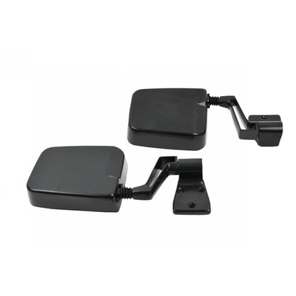 KENTROL Jeep YJ/TJ Mirror Kit Pair 88-06 Wrangler YJ/TJ Powdercoat Black Kentrol  50475