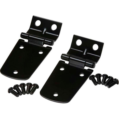 KENTROL Jeep TJ Hood Hinge Pair 97-06 Wrangler TJ Powdercoat Black Kentrol  50476