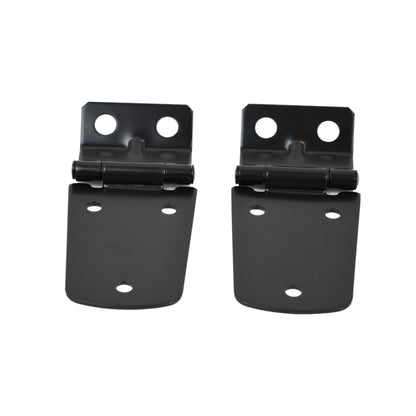 KENTROL Jeep TJ Hood Hinge Pair 97-06 Wrangler TJ Powdercoat Black Kentrol  50476