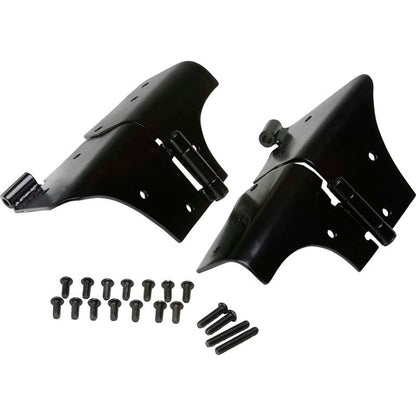 KENTROL Jeep TJ Windshield Hinge Pair 97-06 Wrangler TJ Powdercoat Black Kentrol  50477