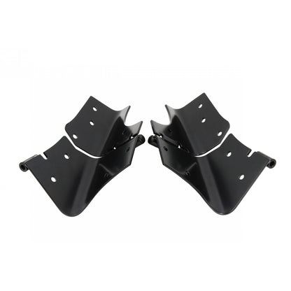 KENTROL Jeep TJ Windshield Hinge Pair 97-06 Wrangler TJ Powdercoat Black Kentrol  50477