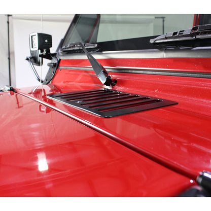 KENTROL Jeep TJ Hood Vent 98-06 Wrangler TJ Powdercoat Black Kentrol  50500