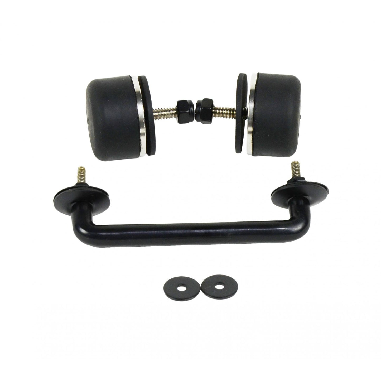 KENTROL Jeep TJ/JK Windshield Tie Down Kit 97-14 Wrangler TJ/JK Powdercoat Black Kentrol  50503