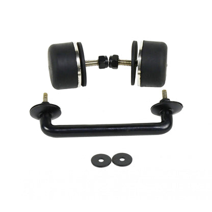 KENTROL Jeep TJ/JK Windshield Tie Down Kit 97-14 Wrangler TJ/JK Powdercoat Black Kentrol  50503