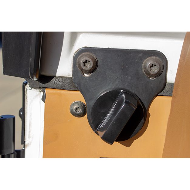 KENTROL Jeep CJ/YJ Windshield Knobs Pair 76-95 CJ and Wrangler YJ Powdercoat Black Kentrol  50510