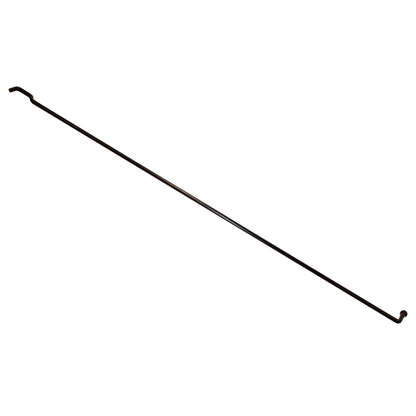 KENTROL Jeep TJ Hood Prop Rod 97-06 Wrangler TJ Powdercoat Black Kentrol  50523