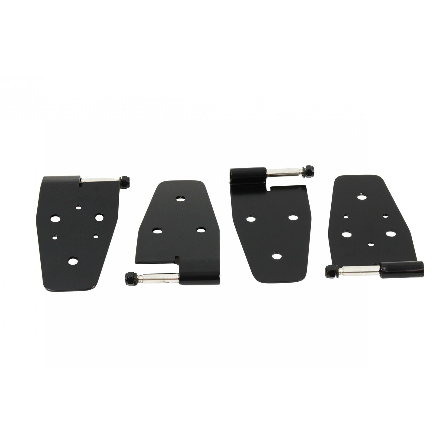KENTROL Jeep TJ Door Hinge Set 4 Pieces 97-06 Wrangler TJ Powdercoat Black Kentrol  50525