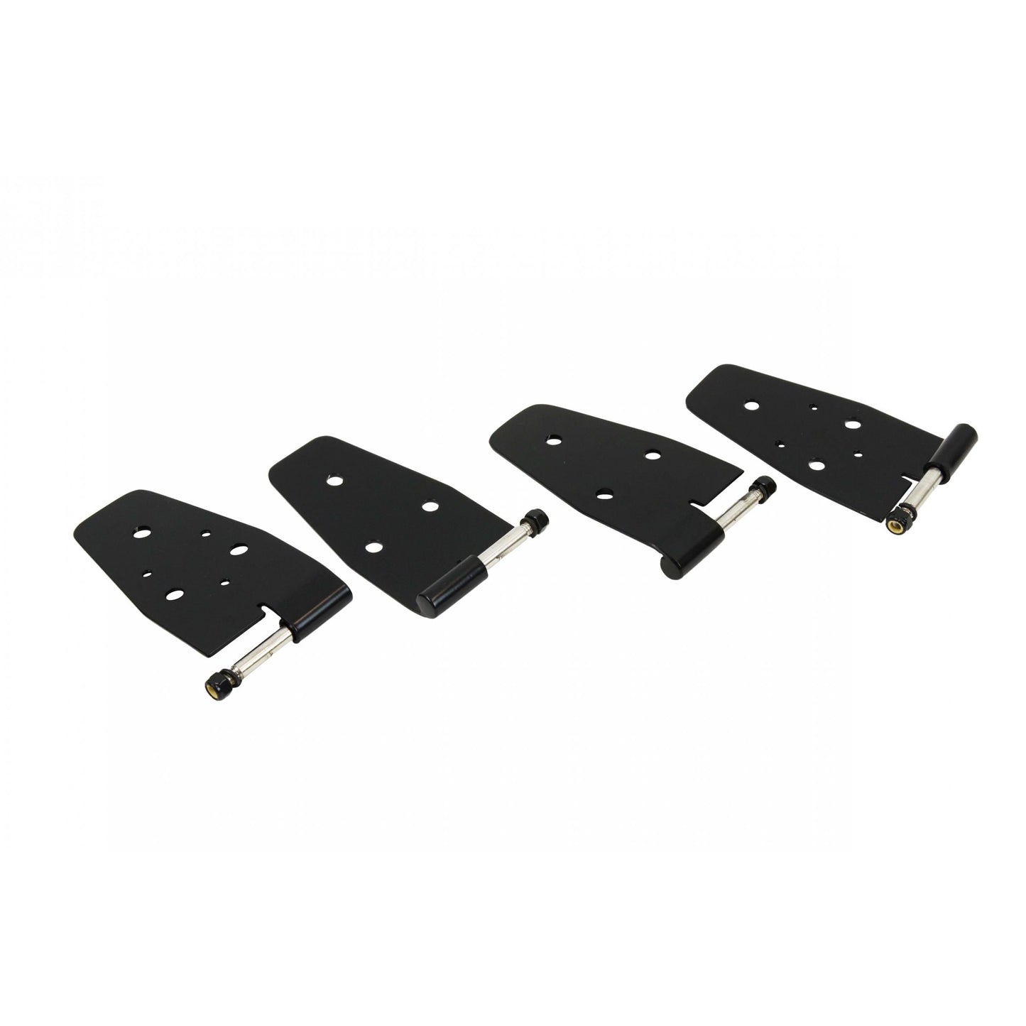 KENTROL Jeep TJ Door Hinge Set 4 Pieces 97-06 Wrangler TJ Powdercoat Black Kentrol  50525