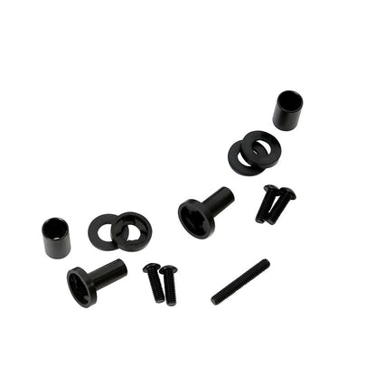 KENTROL Jeep YJ Mirror Relocation Bracket Pair 87-95 Wrangler TJ Powdercoat Black Kentrol  50533