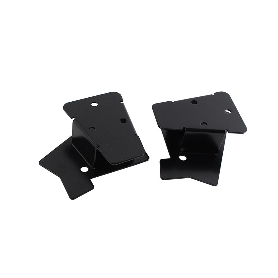 KENTROL Jeep TJ Mirror Relocation Bracket Pair 03-06 Wrangler TJ Powdercoat Black Kentrol  50542