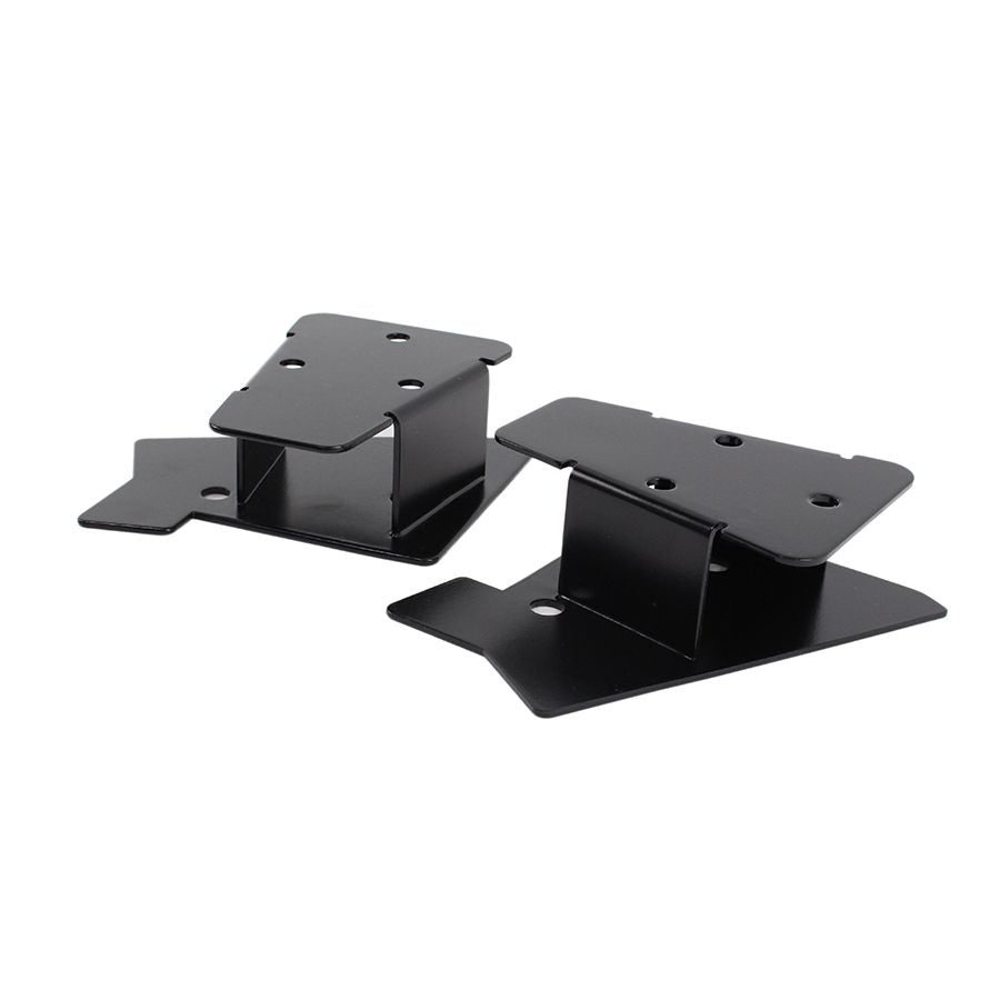 KENTROL Jeep TJ Mirror Relocation Bracket Pair 03-06 Wrangler TJ Powdercoat Black Kentrol  50542