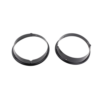 KENTROL Jeep TJ Headlight Bezels Pair 97-06 Wrangler TJ Powdercoat Black Kentrol  50543