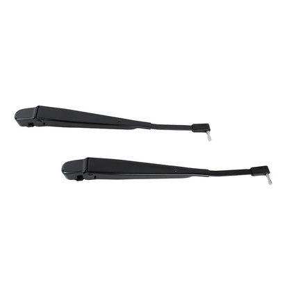 KENTROL Jeep YJ Windshield Wiper Arms Pair 87-95 Wrangler TJ Powdercoat Black Kentrol  50545