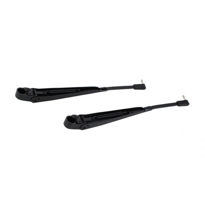 KENTROL Jeep YJ Windshield Wiper Arms Pair 87-95 Wrangler TJ Powdercoat Black Kentrol  50545