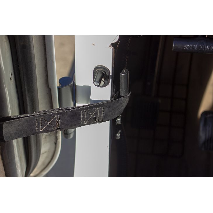 KENTROL Jeep CJ/YJ Door Strap Pins Pair 76-95 CJ and Wrangler YJ Powdercoat Black Kentrol  50549