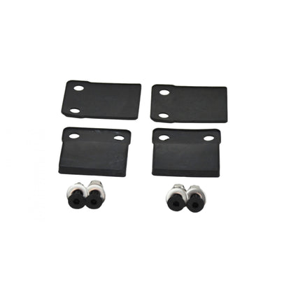 KENTROL Jeep CJ/YJ Hood Catch Pair TJ Style 42-95 CJ and Wrangler YJ Powdercoat Black Kentrol  50563