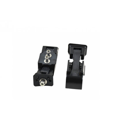 KENTROL Jeep JK Hood Catch Pair 07-18 Wrangler JK Powdercoat Black Kentrol  50571