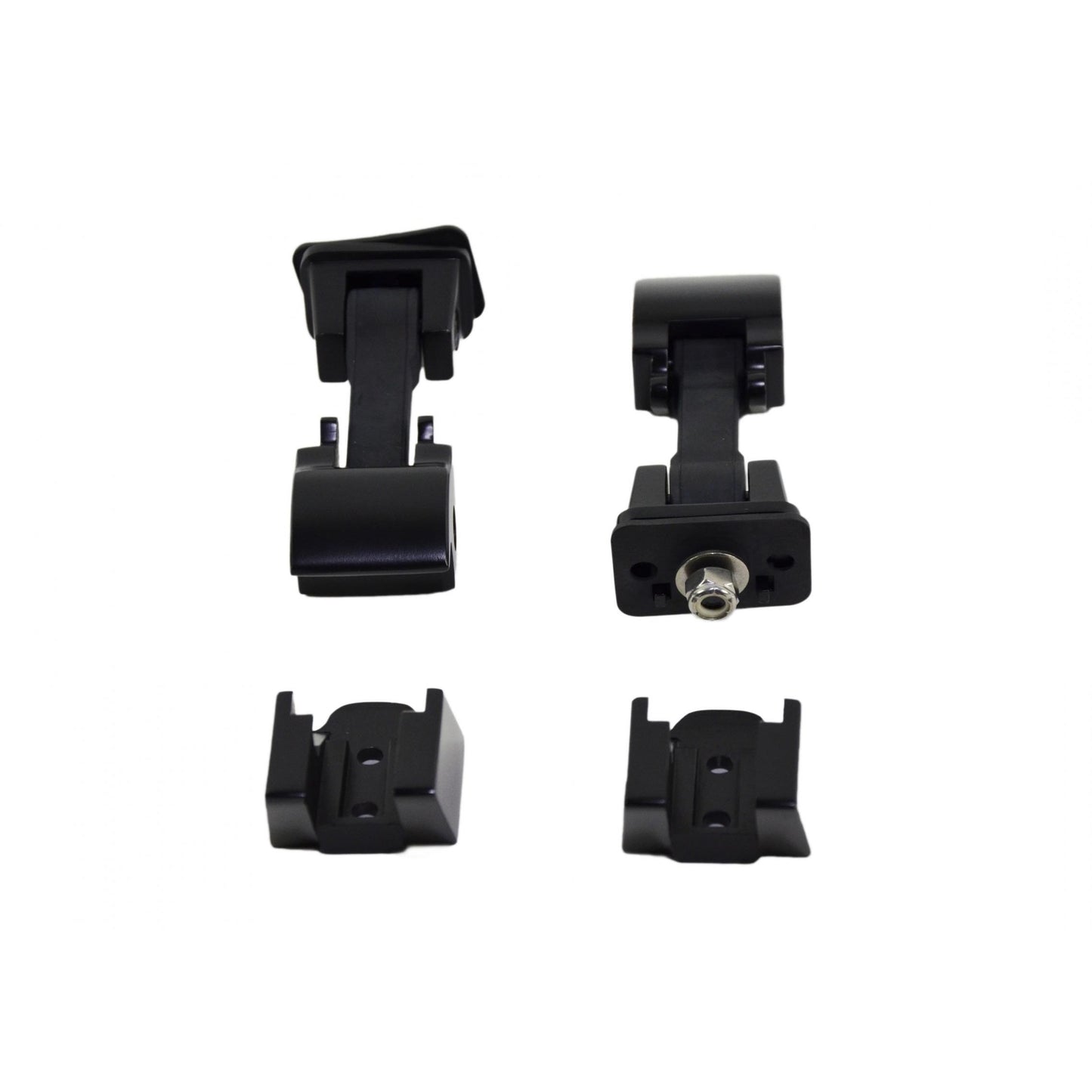 KENTROL Jeep JK Hood Catch Pair 07-18 Wrangler JK Powdercoat Black Kentrol  50571