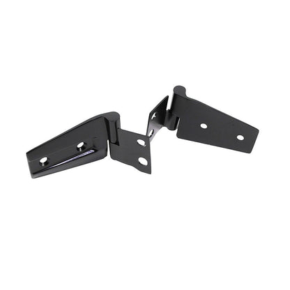 Kentrol Hood Hinges (Black - Stainless Steel) for 07-18 Jeep Wrangler JK 50572