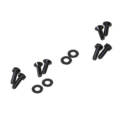 Kentrol Hood Hinges (Black - Stainless Steel) for 07-18 Jeep Wrangler JK 50572