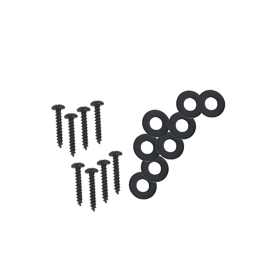 KENTROL Jeep JK Euro Headlight Guards Pair 07-18 Wrangler JK Powdercoat Black Kentrol  50573