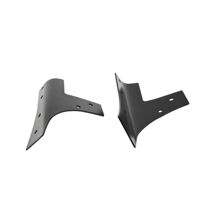 KENTROL Jeep JK Windshield Supports Pair 07-18 Wrangler JK Powdercoat Black Kentrol  50574