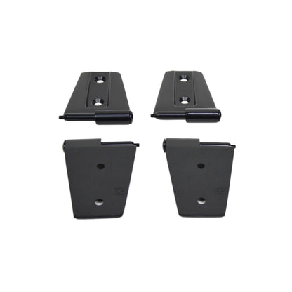 KENTROL Jeep JK Door Hinge Set 4 Pieces 2 Door 07-18 Wrangler JK Powdercoat Black Kentrol  50575
